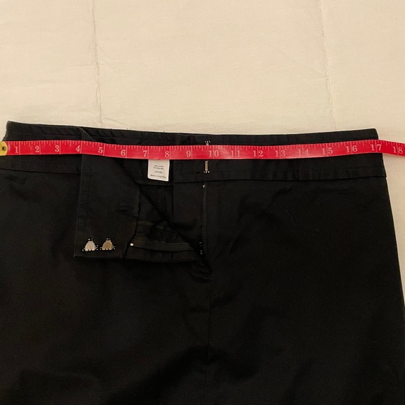 J.Crew Cotton Stretch Pencil Skirt Zip/Tab front Size 12 Great Condition! - Picture 5 of 7